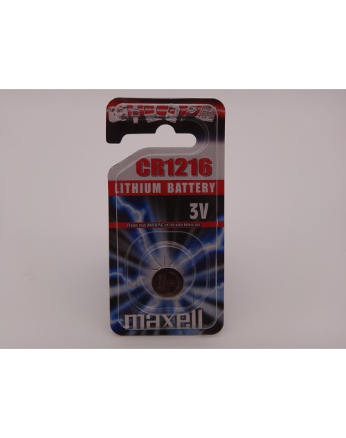 Maxell CR1216 baterie litiu 3V blister 1